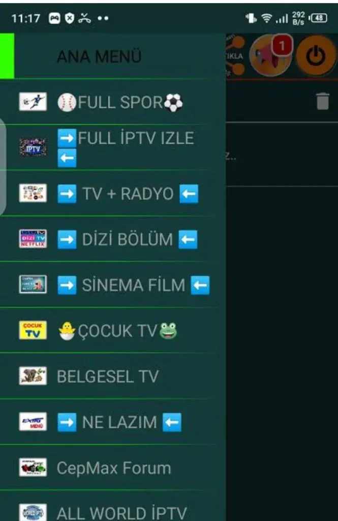 Netv gold v7 Ekran Çekimleri